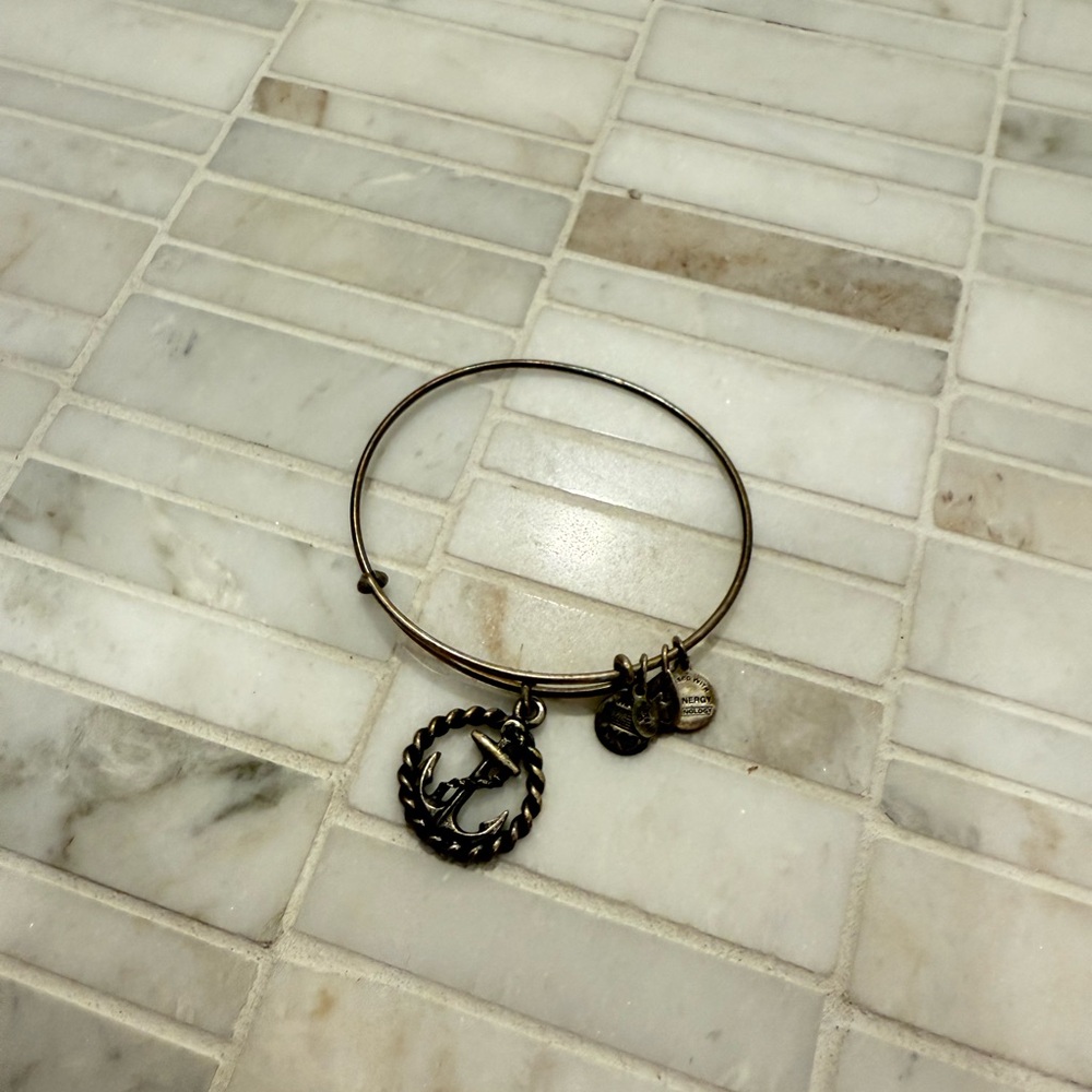 Anchor Alex and Ani Charm Bracelet